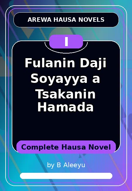 Fulanin Daji Soyayya a Tsakanin Hamada Complete Hausa Novel by B Aleeyu