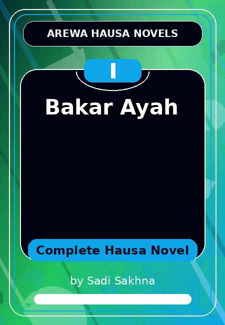 Bakar Ayah Complete Hausa Novel by Sadi Sakhna